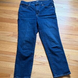 J Crew essential straight jeans